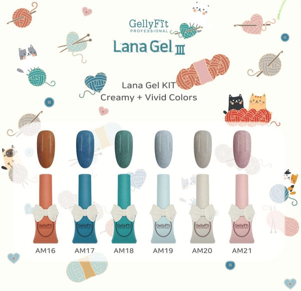 GellyFit -  Lana Gel vIII Collection Set